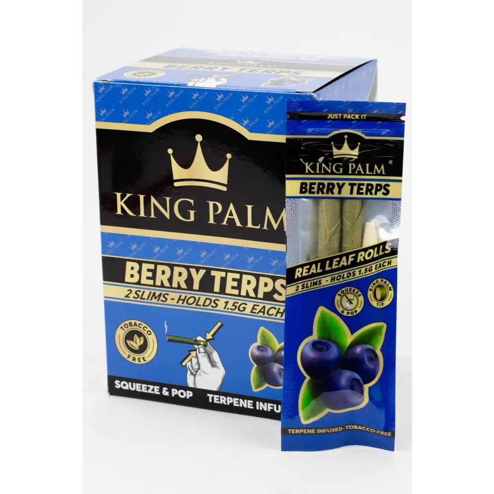 King Palm Hand-Rolled flavor slim Leaf_0