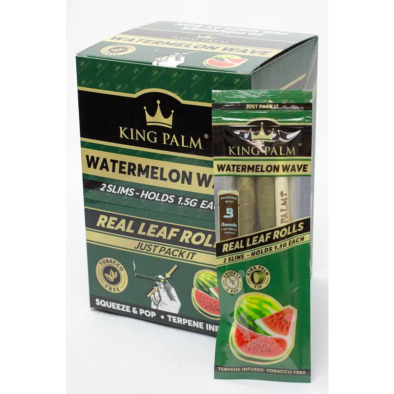 King Palm Hand-Rolled flavor slim Leaf_4