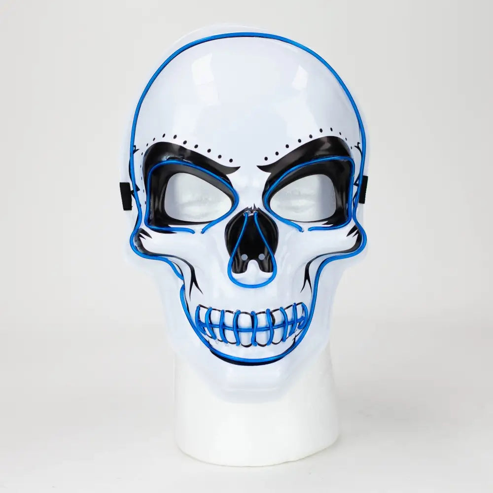 LED Neon Skull Mask for party or Halloween Costume_3