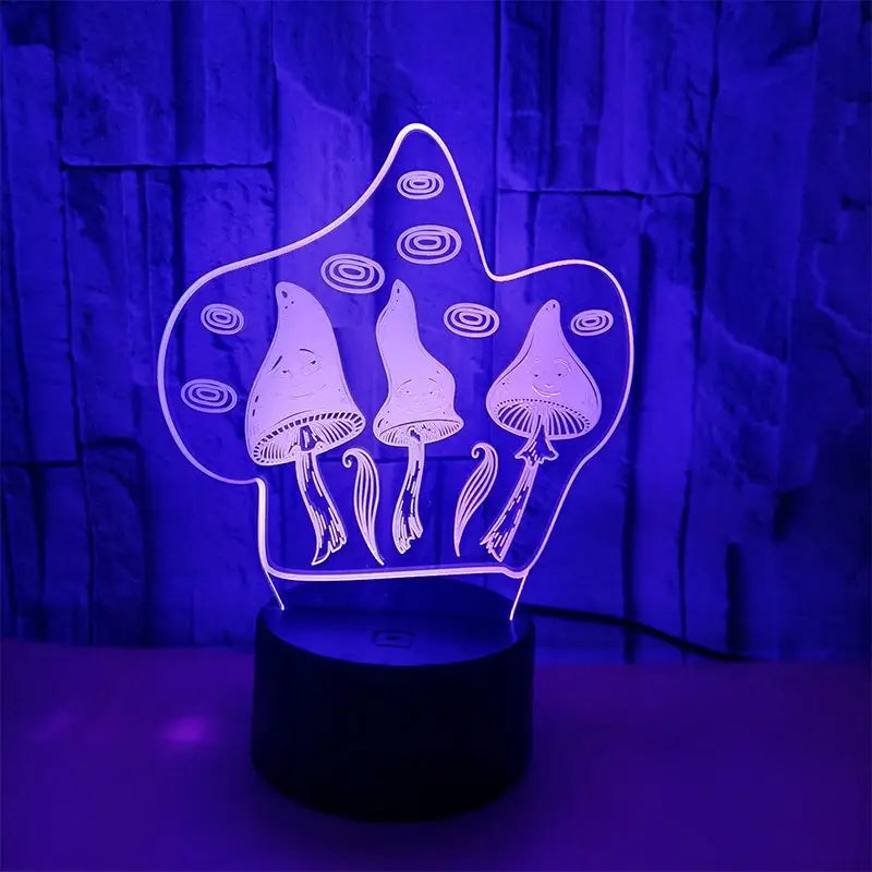 LED Table Lamp – 3D Night Light Optical Visual Illusion_4