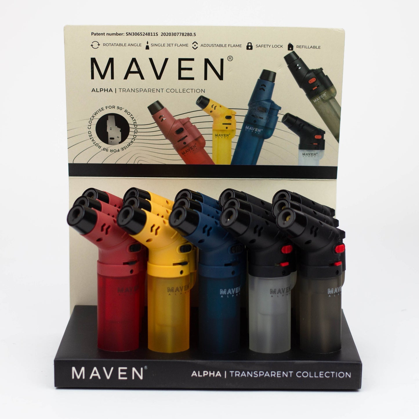 MAVEN Torch | ROTATABLE ANGLE Display of 15_2