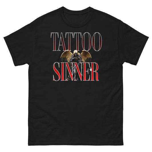 Men's classic tee tattoo sinner