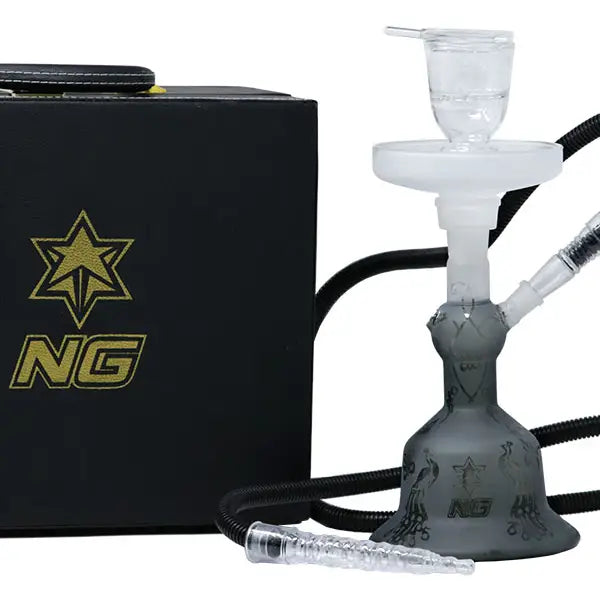 NG-13 inch Sandblasted Hookah Set [TD-2]_3