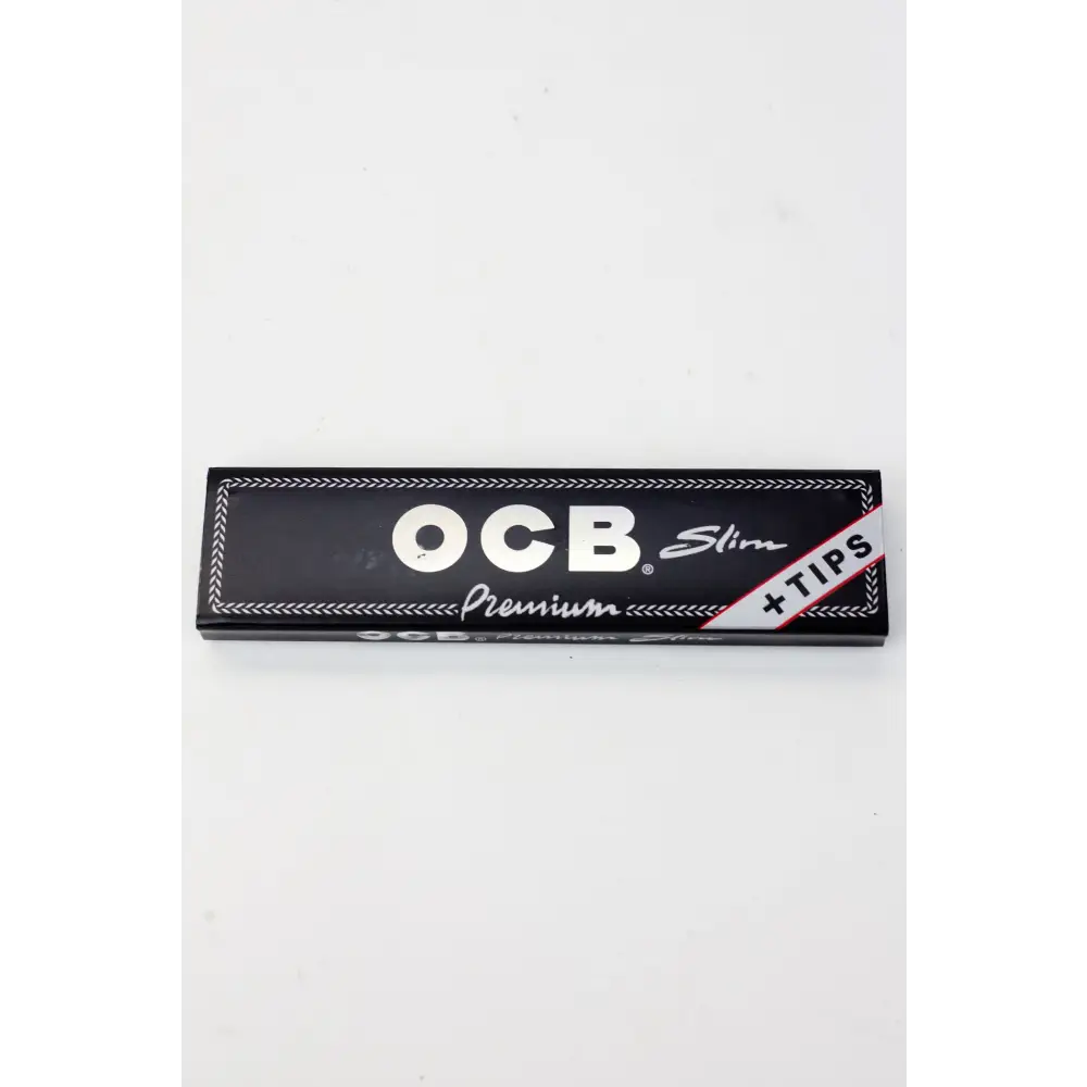 OCB King Slim Premium rolling paper with Tips_2