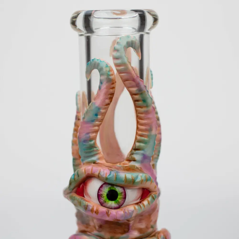 PHOENIX STAR-12.5"  Resin 3D artwork 7mm glass beaker water bong_6