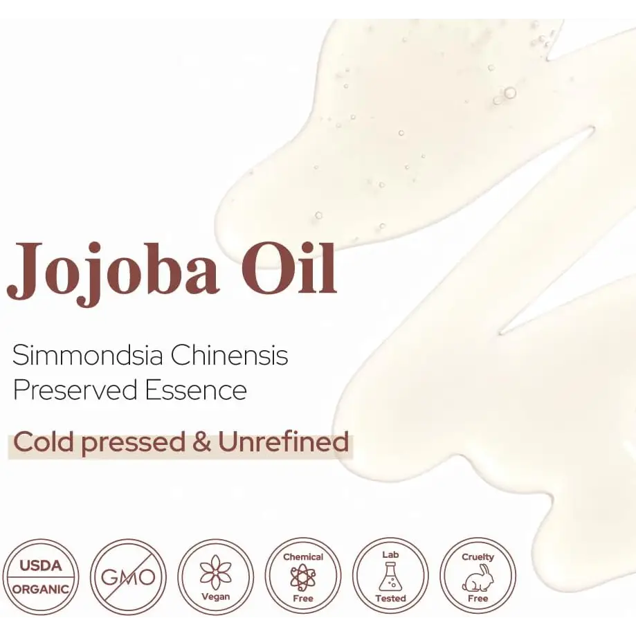 Plant of Life | Organic Jojoba Oil for strenthening Hair & Skin (120ml)_1