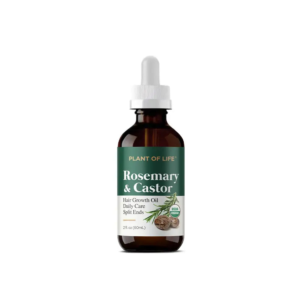 Plant of Life | Organic Rosemary & Castor 2 oz_0