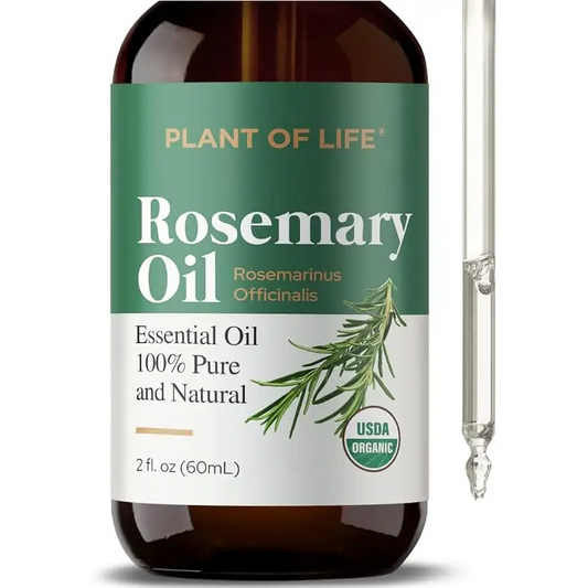 Plant of Life | Rosemary Essential Oil for Aromatherapy Hair, Skin, & Nails (1 oz / 30mL)_0