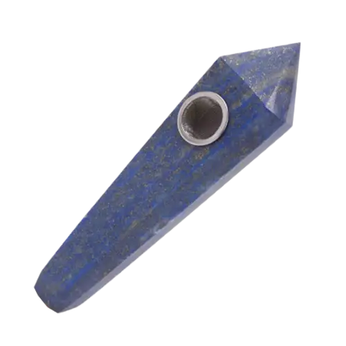 QUARTZ PIPE | LAPIS LAZULI_0