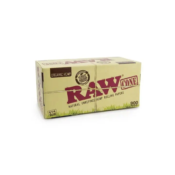 Raw Organic Pre Rolled Cones Bulk 900 1 1/4_0