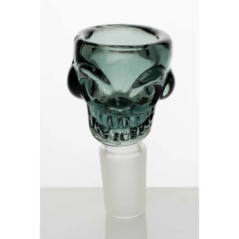 Skull shape glass large bowl_0