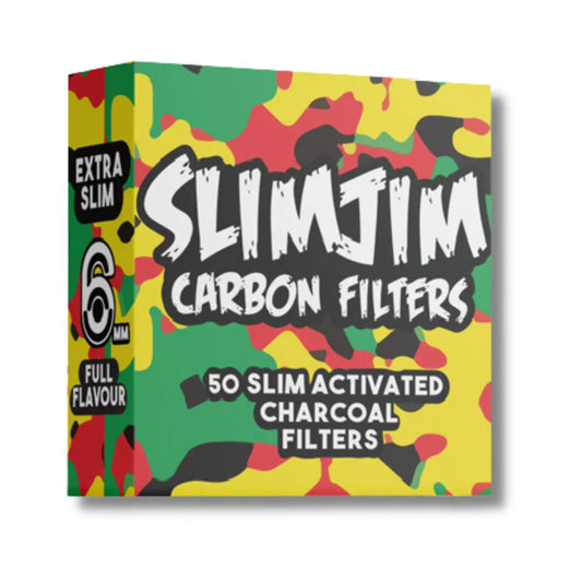 Slimjim | Camo 6mm Carbon Filters (Pack of 20)_0