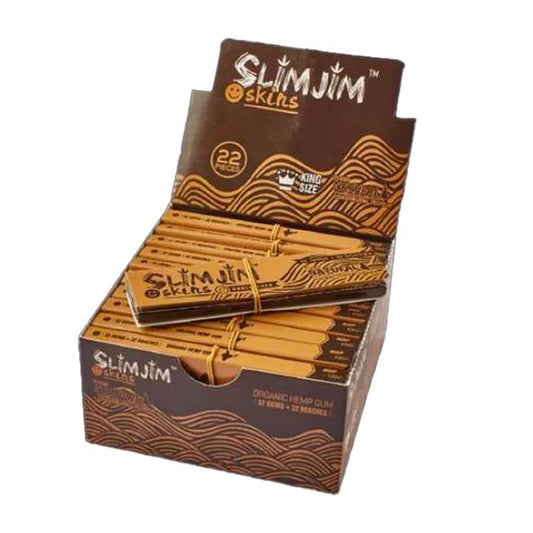 Slimjim | Natural King Size Skins + Tips (Box of 22)_0