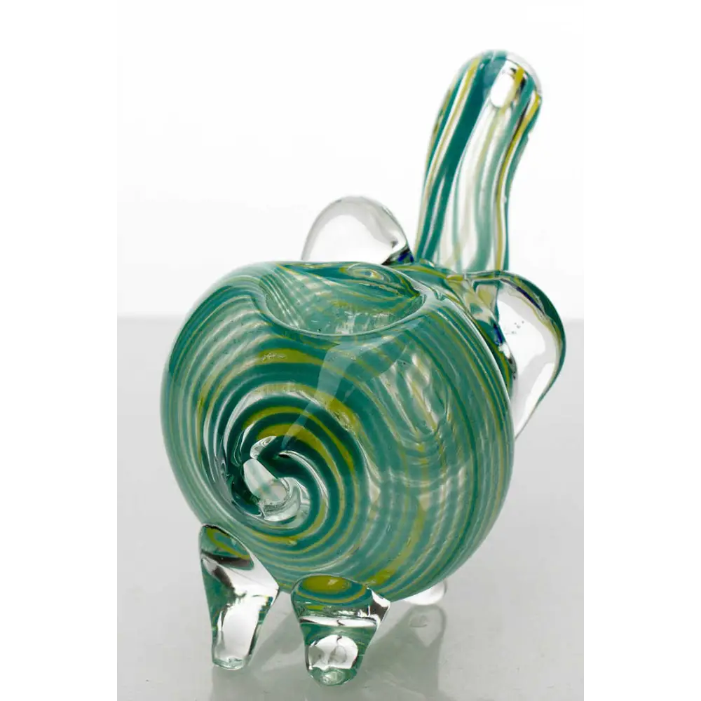 Small elephant glass hand pipe_4