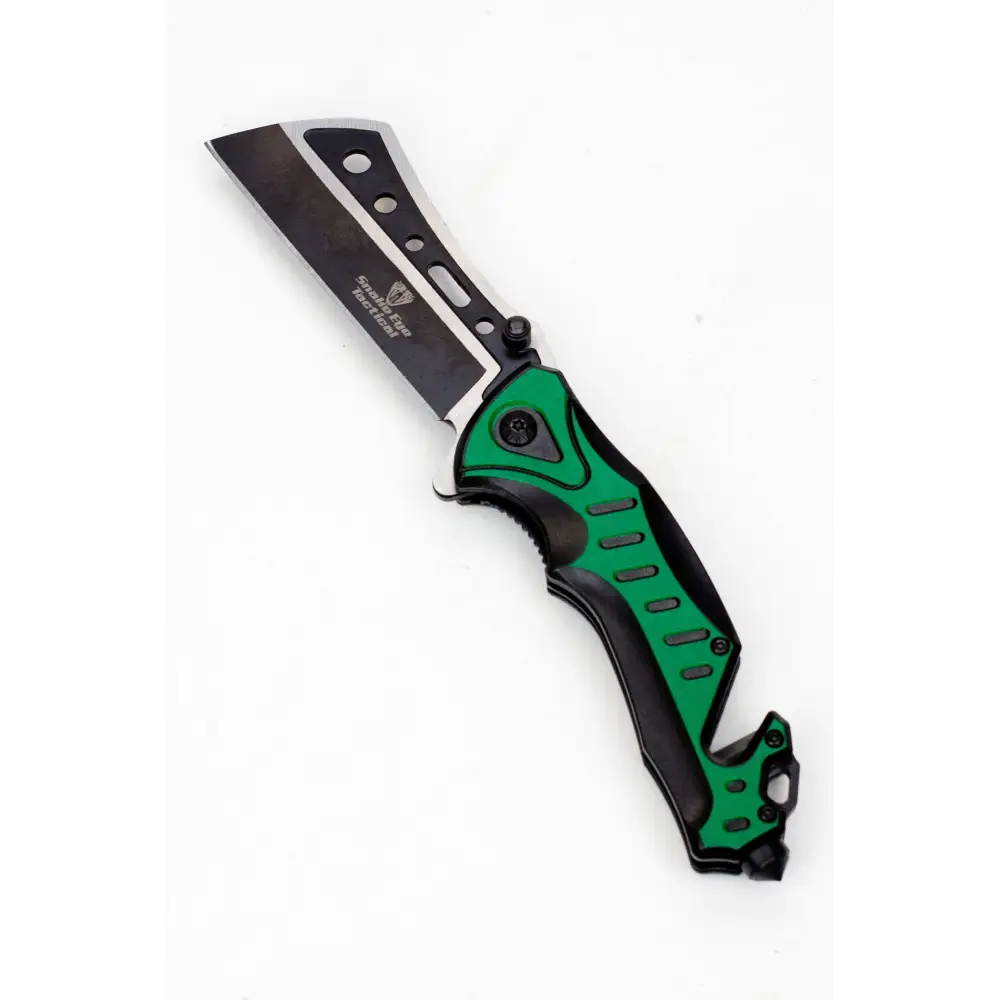 Snake Eye outdoor rescue hunting knife SE-1156GN_0