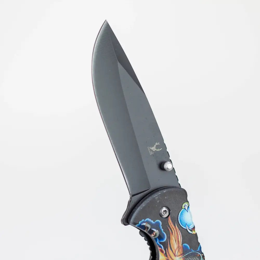 The Bone Edge Night Dragon Folding Knife 8.5″ Stainless Steel [13251]_3