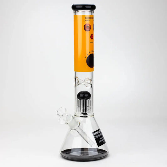 THE TRAGICALLY HIP-15.5" glass water pipe with single percolator by Infyniti_0