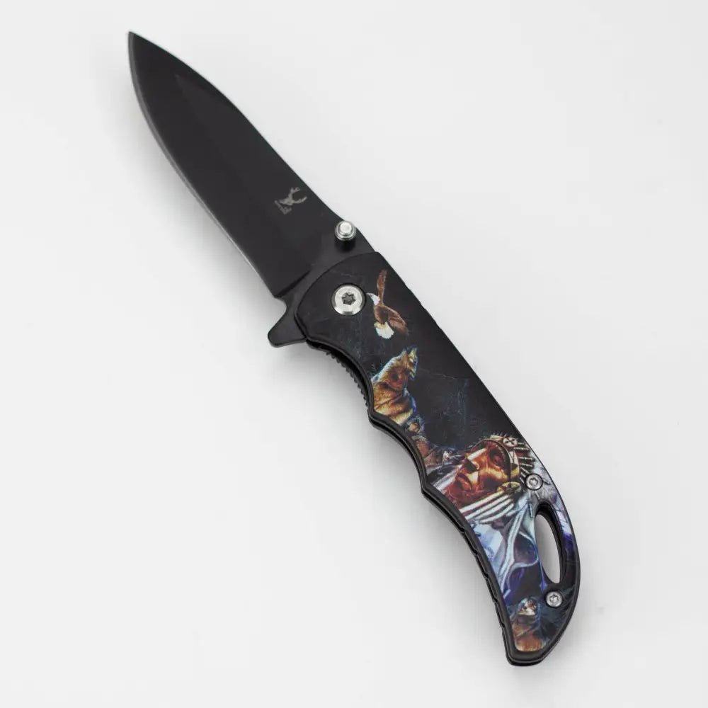 TheBoneEdge 7" Stainless Steel Folding Knife [Chief]_2