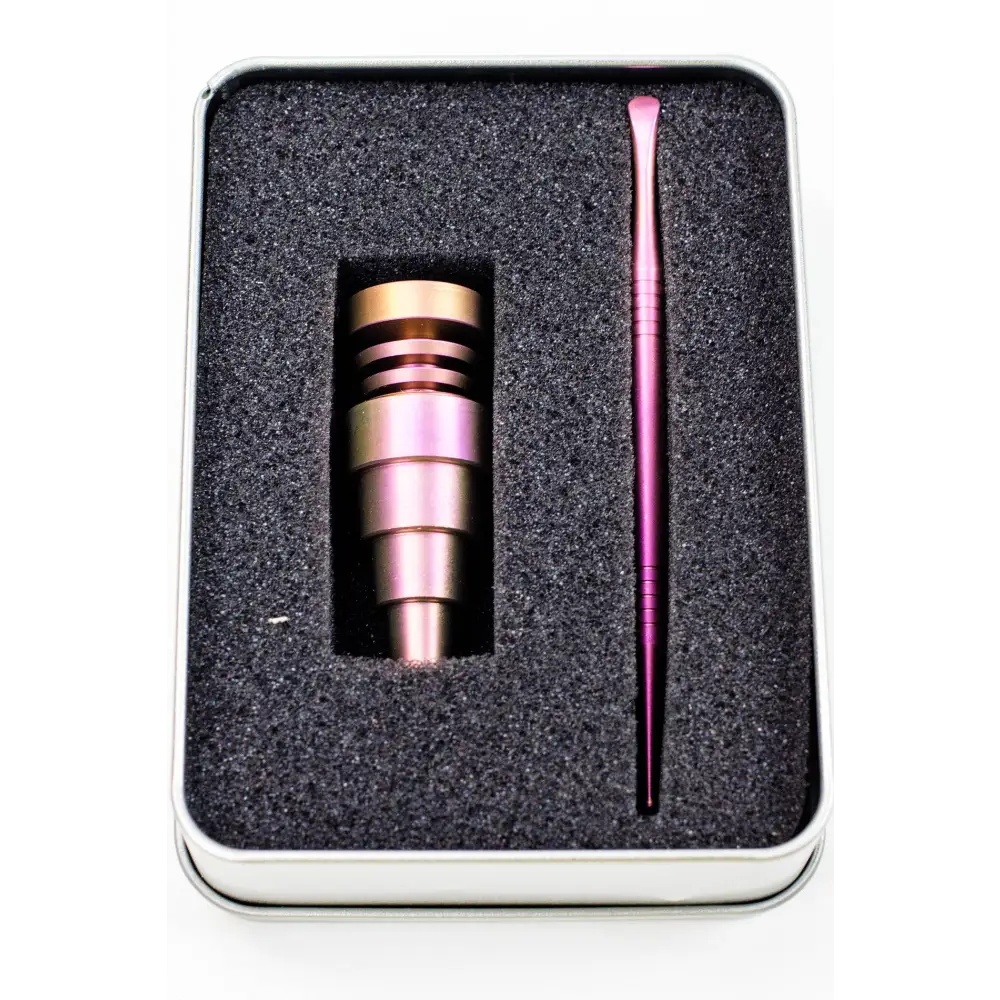 Titanium 6-in-1 Domeless Nail and Dabber set_9