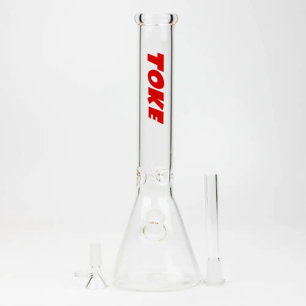 TOKE - 12" Glass beaker water bong_8