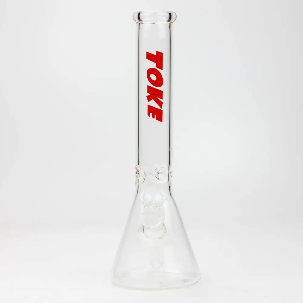 TOKE - 12" Glass beaker water bong_4