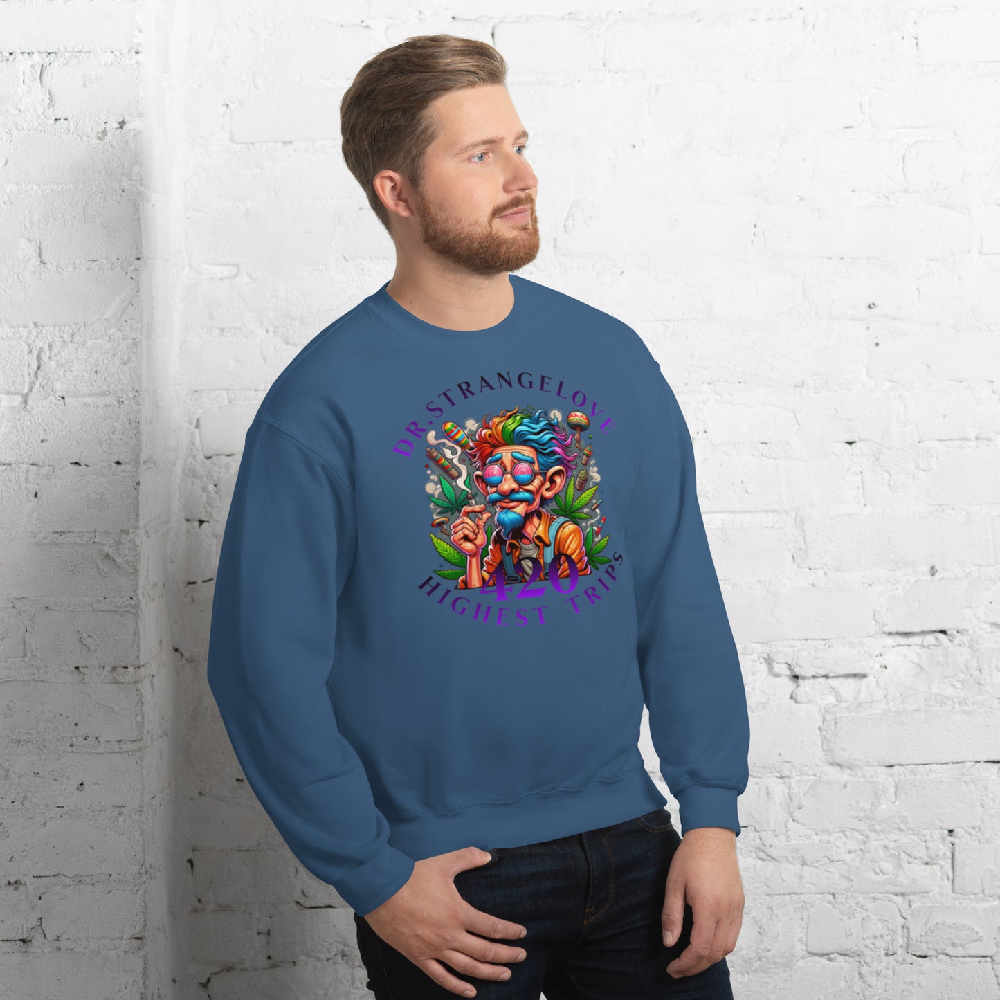 Unisex Sweatshirt higher trips