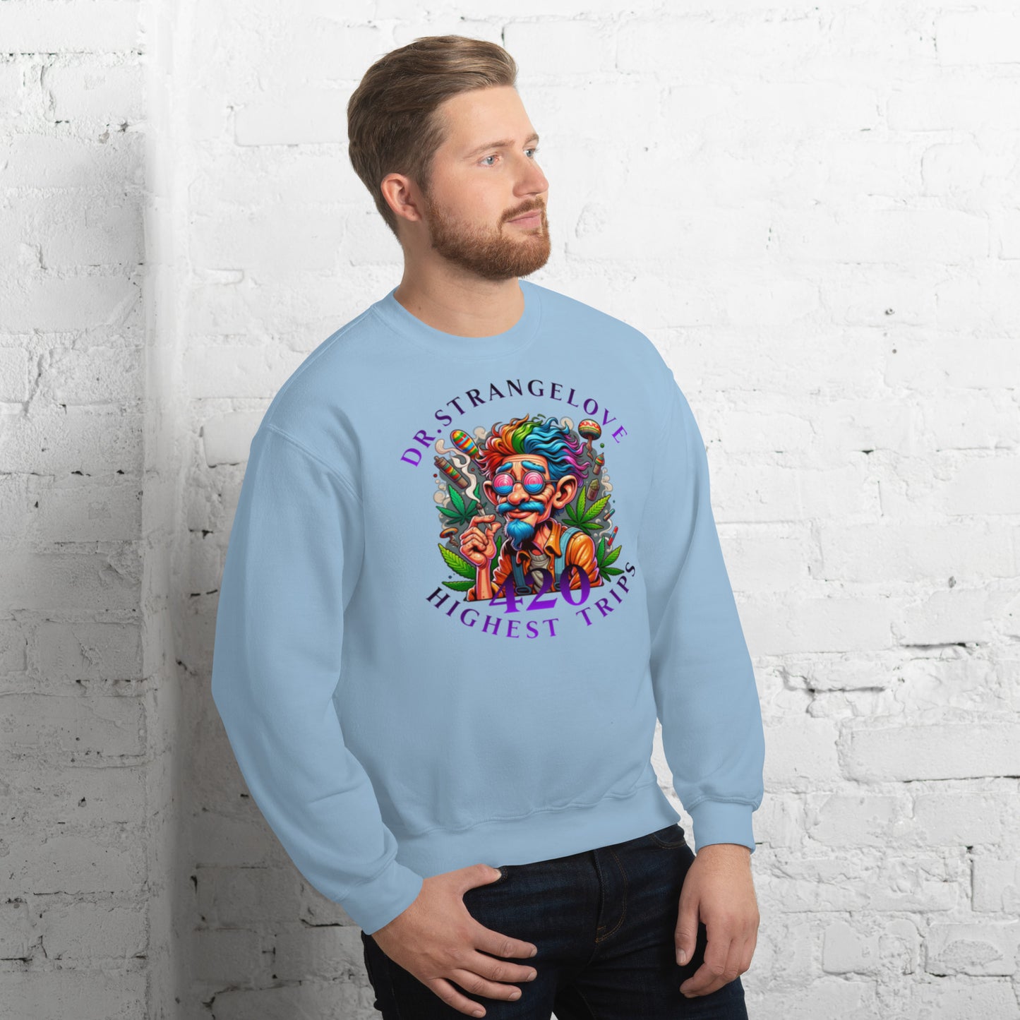 Unisex Sweatshirt higher trips