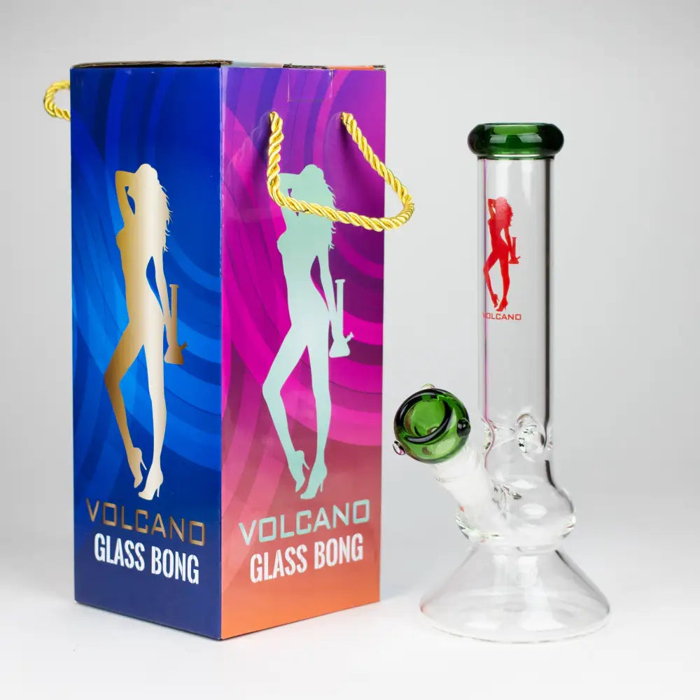 Volcano | 10" Glass Bong with Bowl [AK2034]_4