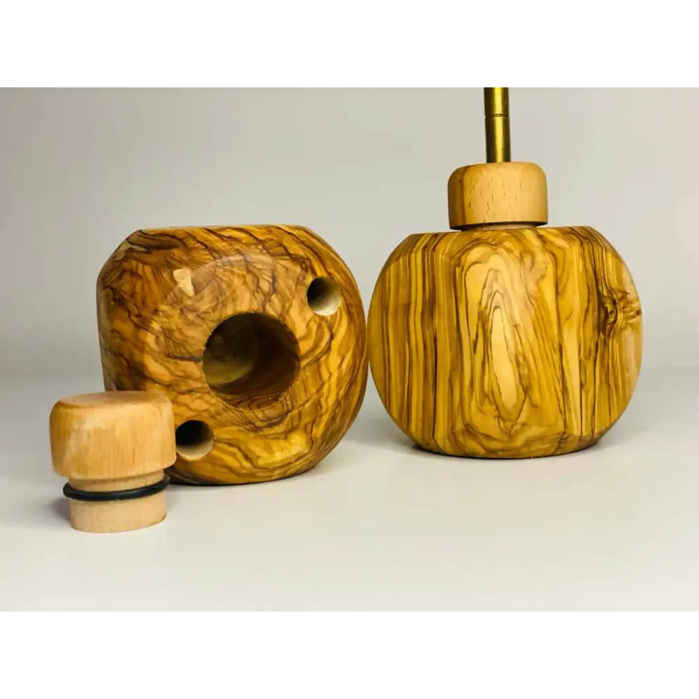 VOW | Olive Wood Big Apple Dugout/Smoker's Gift_4