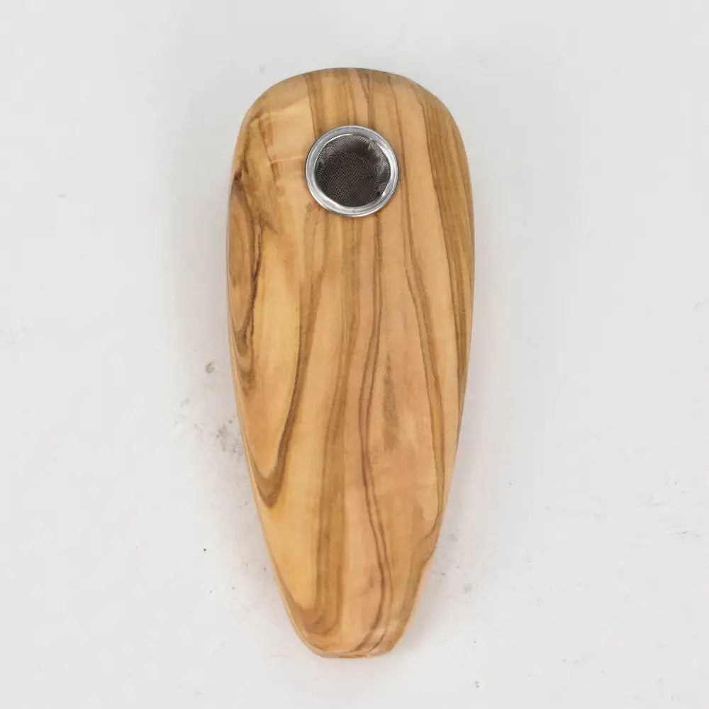 VOW | Olive Wood Simple Pipe/Smoker's Gift_3