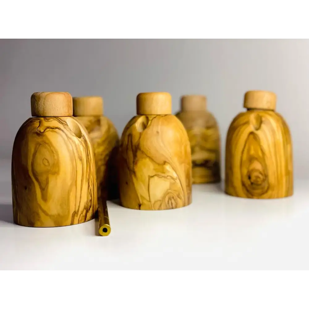 VOW | Olive wood tabletop Dugout/One hitter stash Box/Smoker's Gift_2