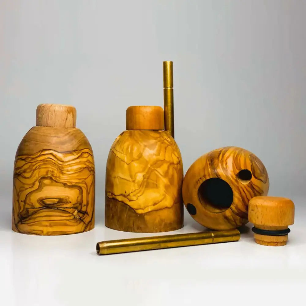 VOW | Olive wood tabletop Dugout/One hitter stash Box/Smoker's Gift_1