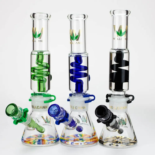 WELLCANN | 12" Glycerine Detachable Glass Bong_0