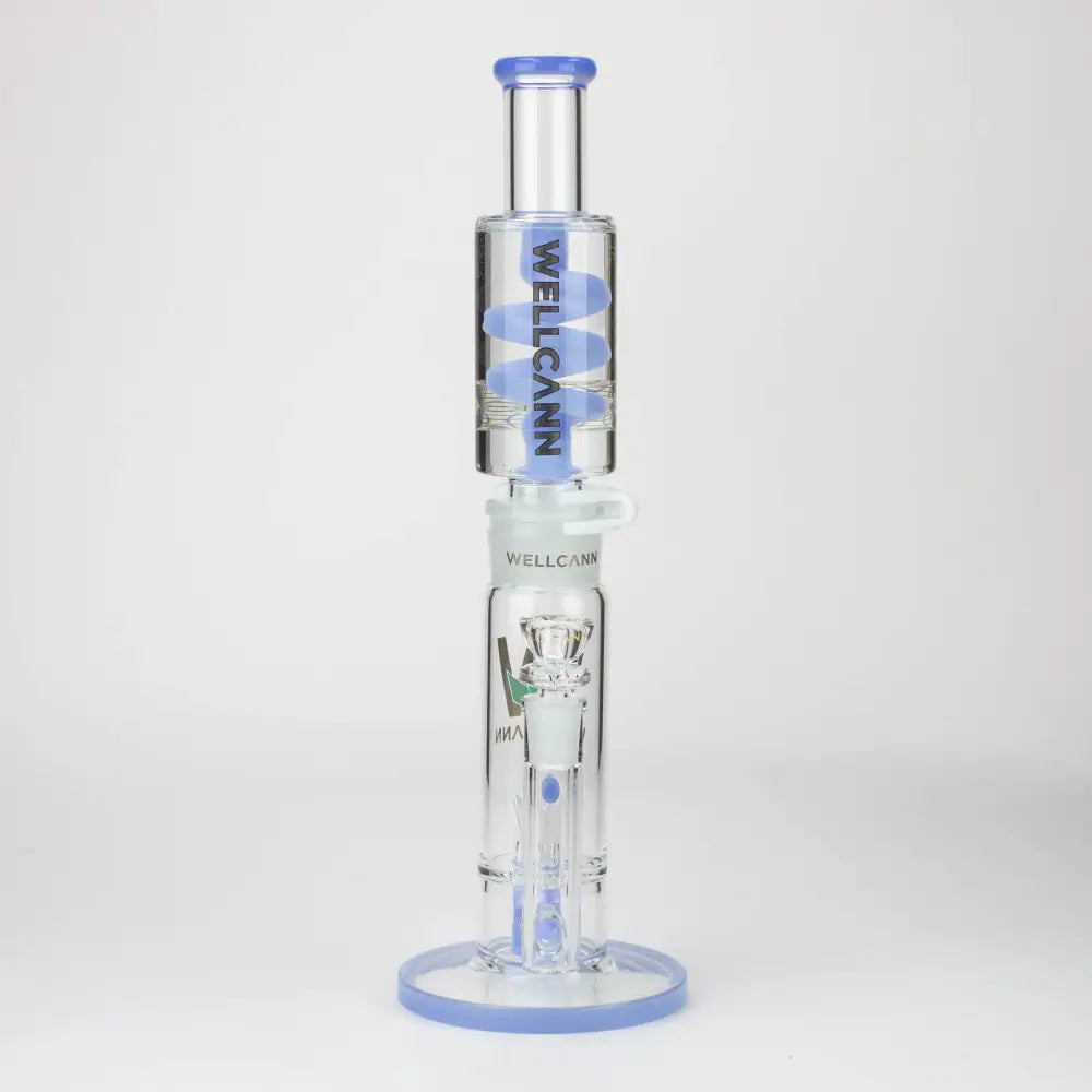 WELLCANN | 14.5" Glycerine Detachable Glass Bong [606]_11