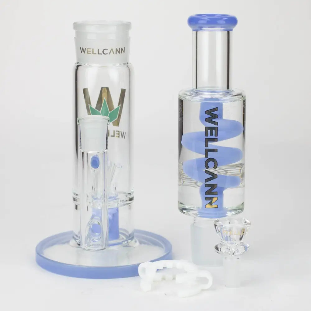 WELLCANN | 14.5" Glycerine Detachable Glass Bong [606]_2