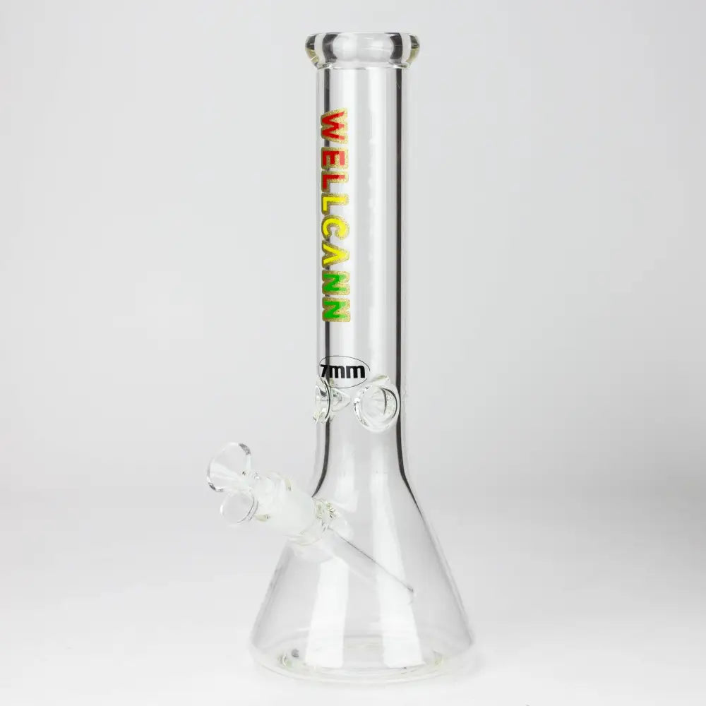 WellCann | 14" 7mm Beaker glass Bong_8