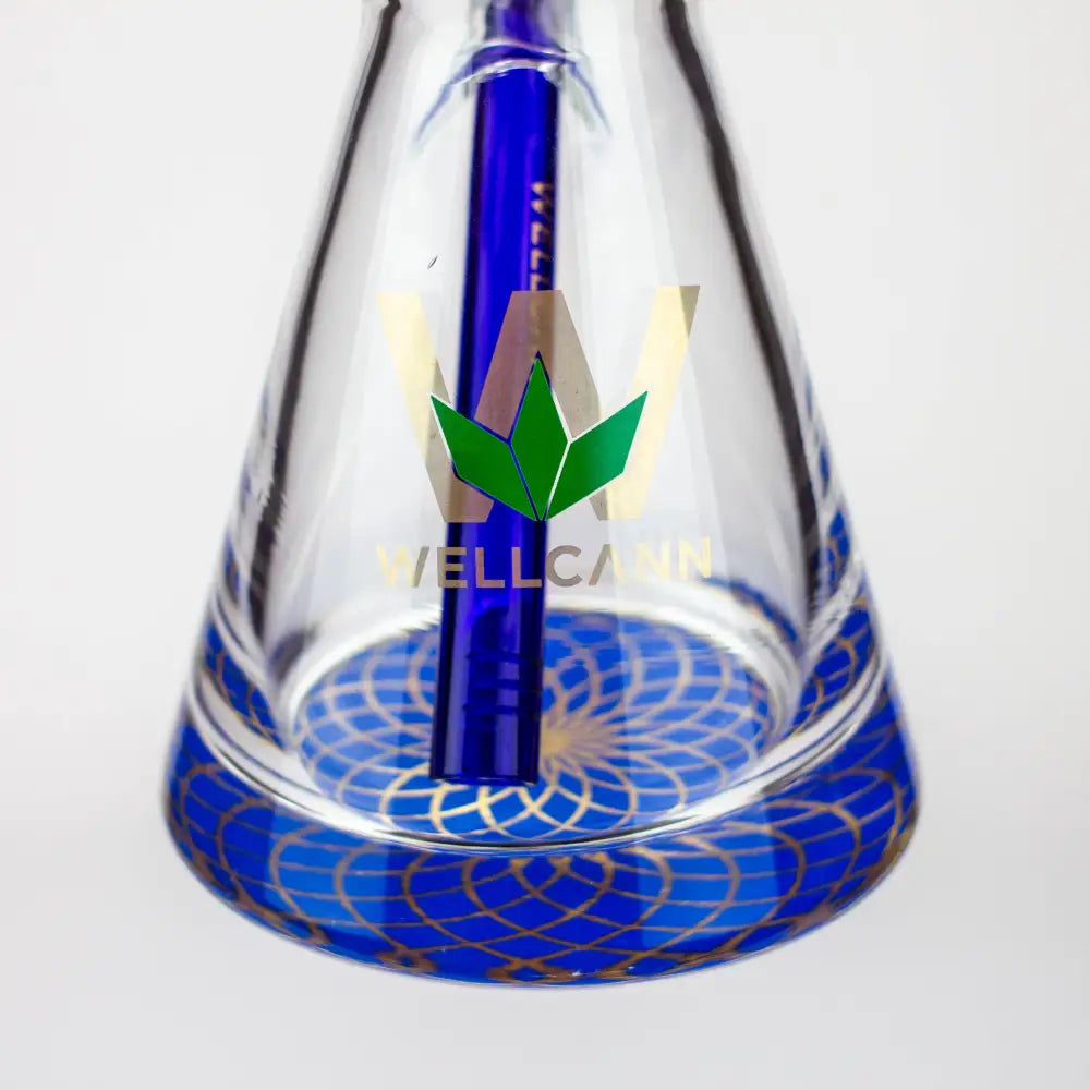 WellCann - 16" 7mm Coloured beaker bong with thick base_7