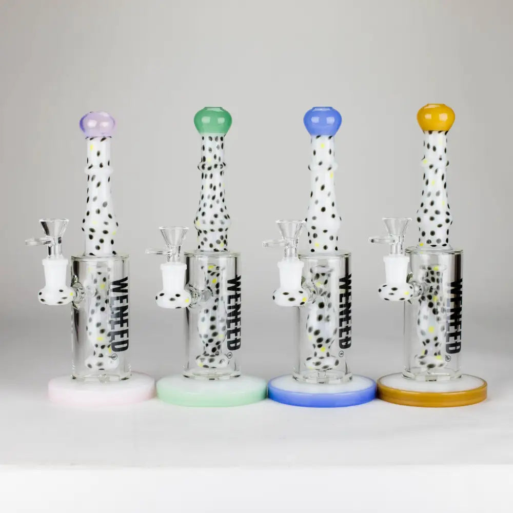 WENEED | 10" Spotted Stem Bong_0