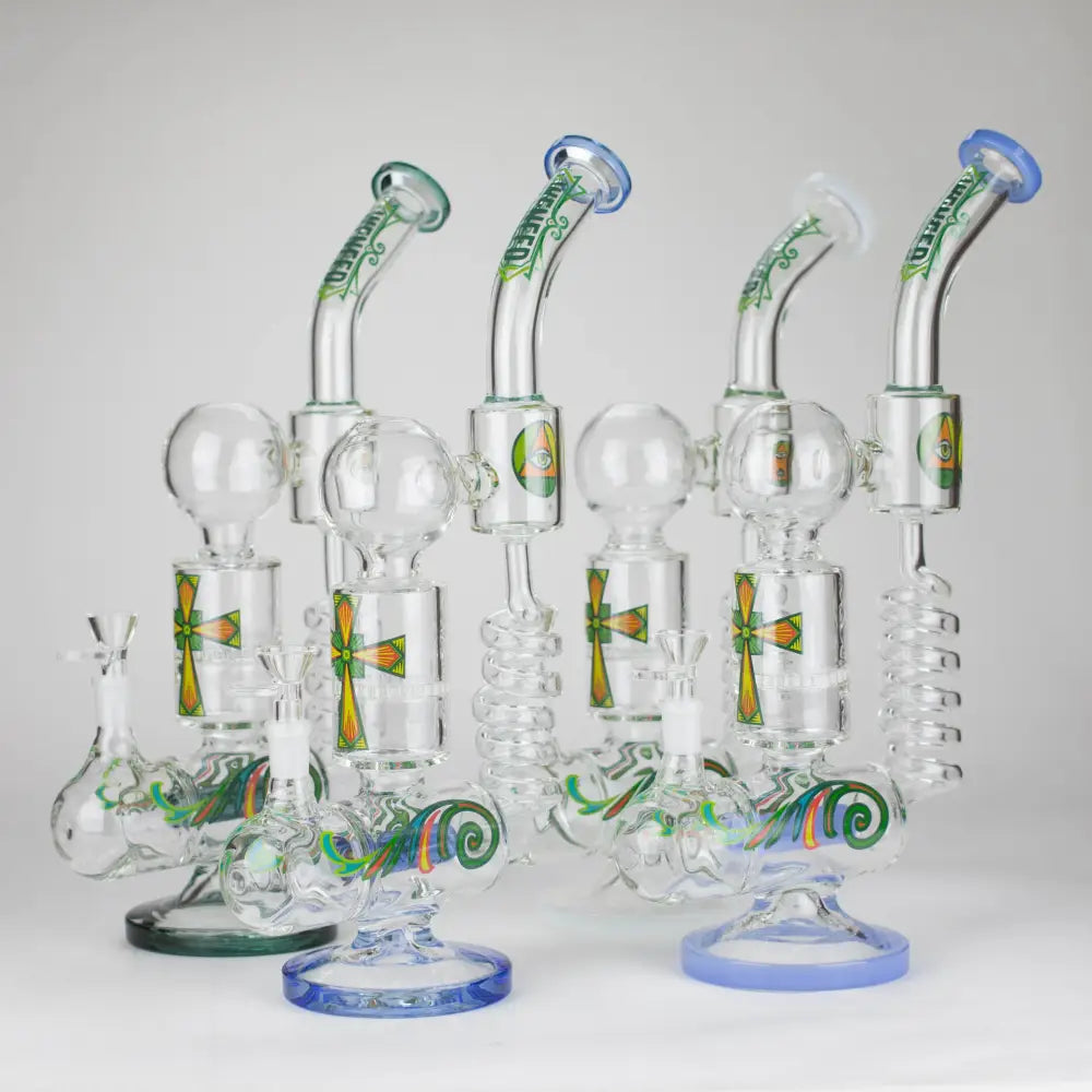 WENEED | 12.5" Twiststream Glass Bong_0