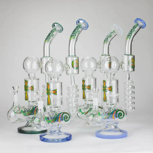 WENEED | 12.5" Twiststream Glass Bong_0