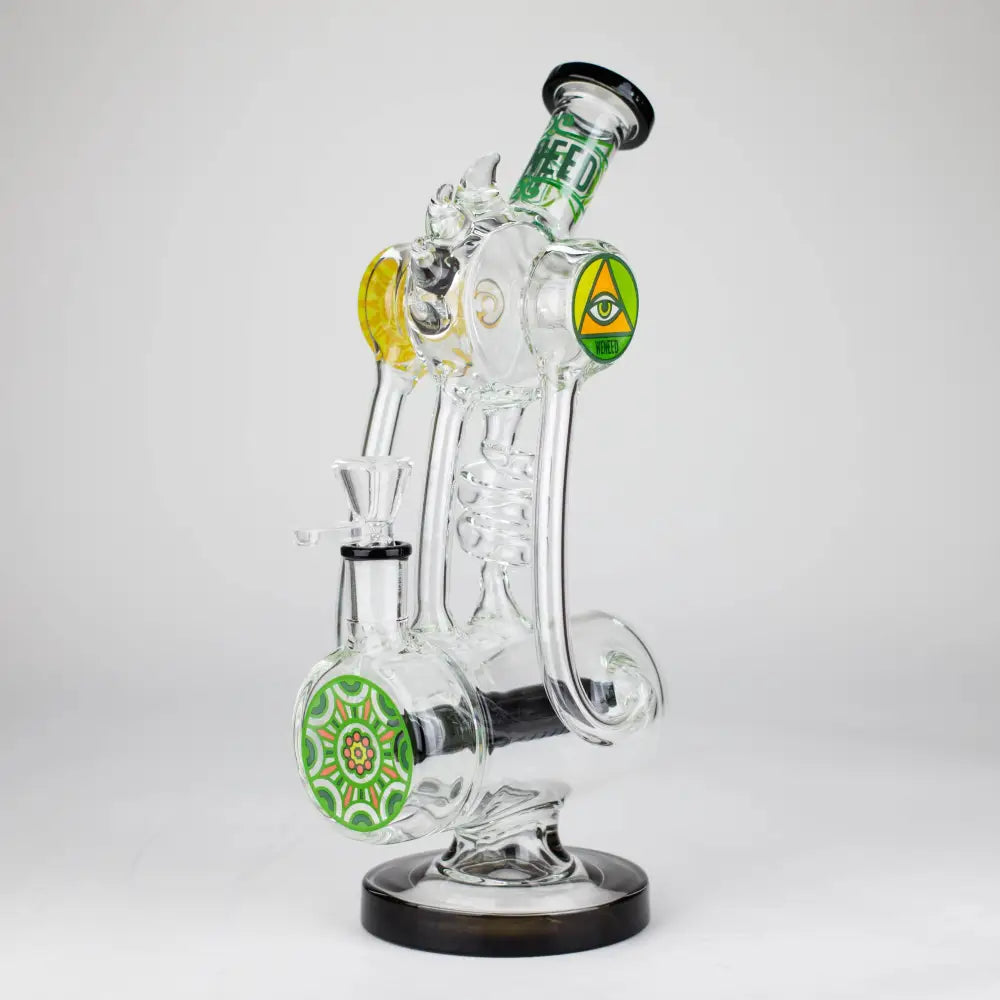 WENEED | 12" Twisting Tide Glass Bong_7