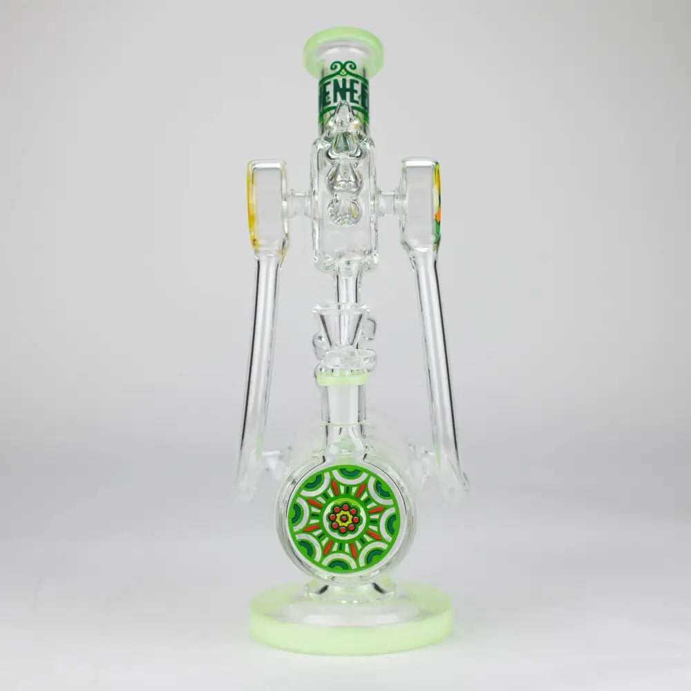 WENEED | 12" Twisting Tide Glass Bong_14