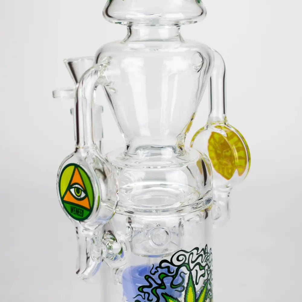 WENEED | 13.5" Halo Spire Glass Bong_1