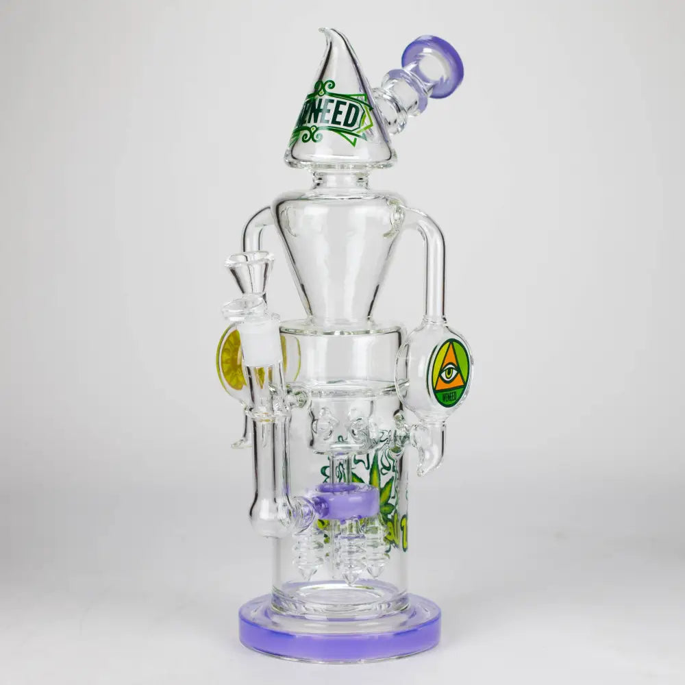 WENEED | 13.5" Halo Spire Glass Bong_11