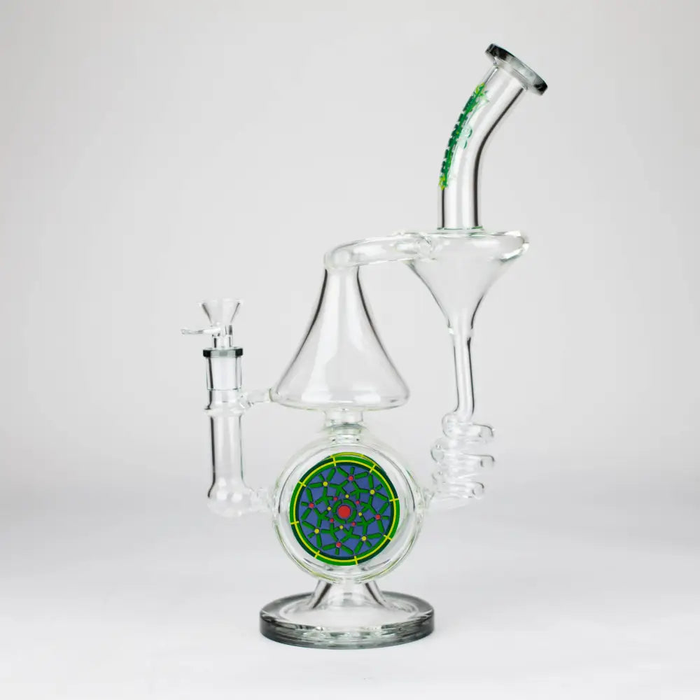 WENEED | 14.5" Orbit Cyclone Glass Bong_12