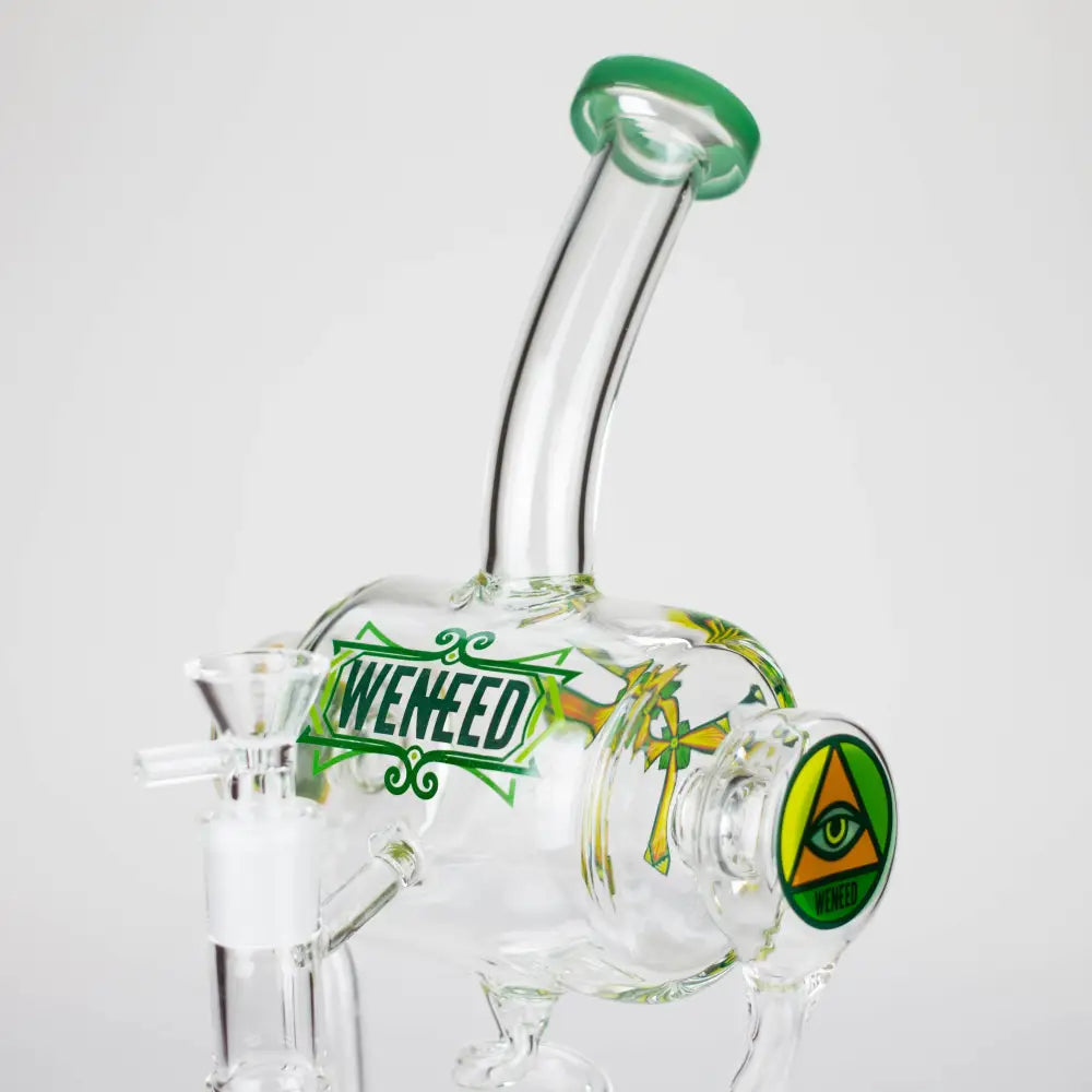 WENEED | 14" Pulse Helix Glass bong_12