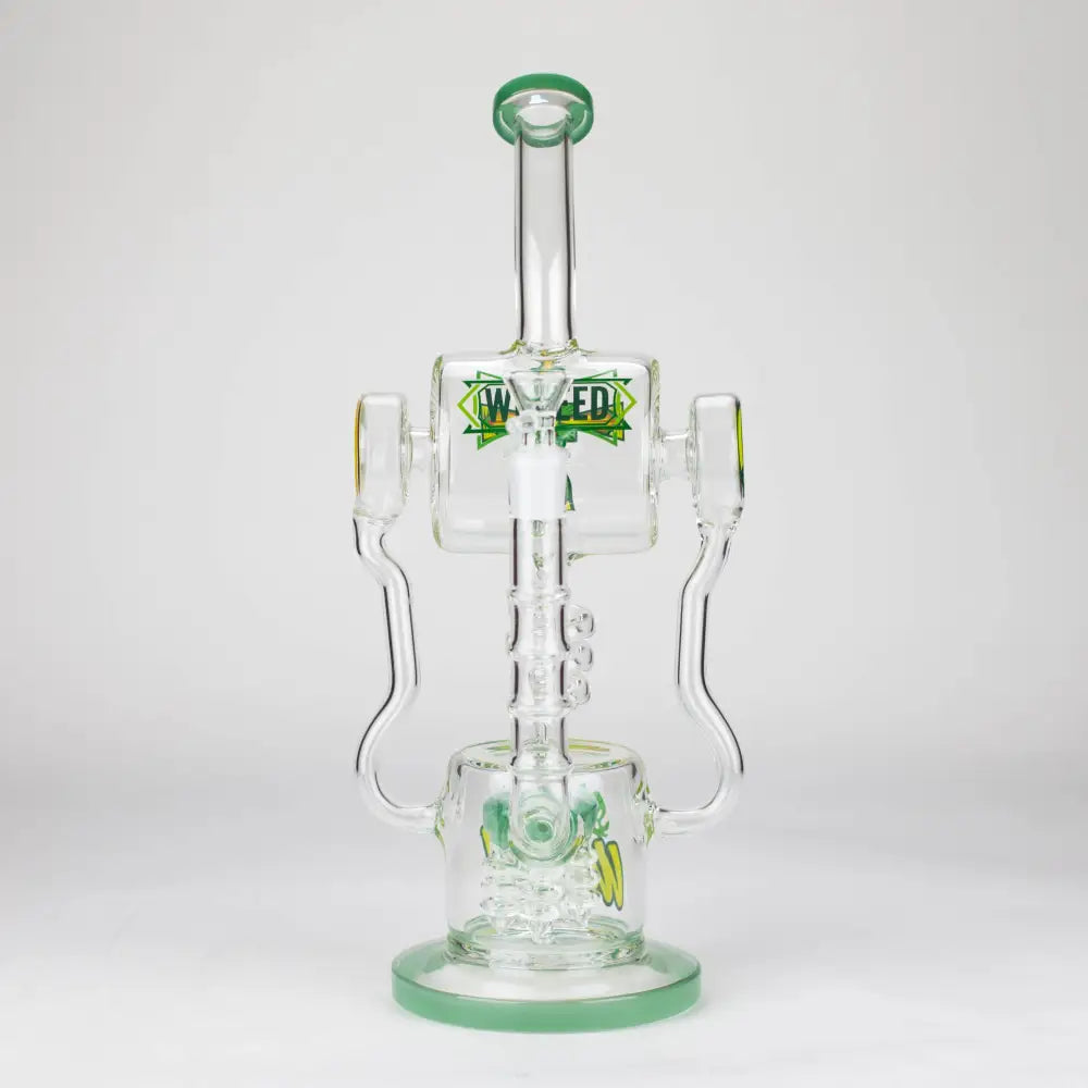 WENEED | 14" Pulse Helix Glass bong_11