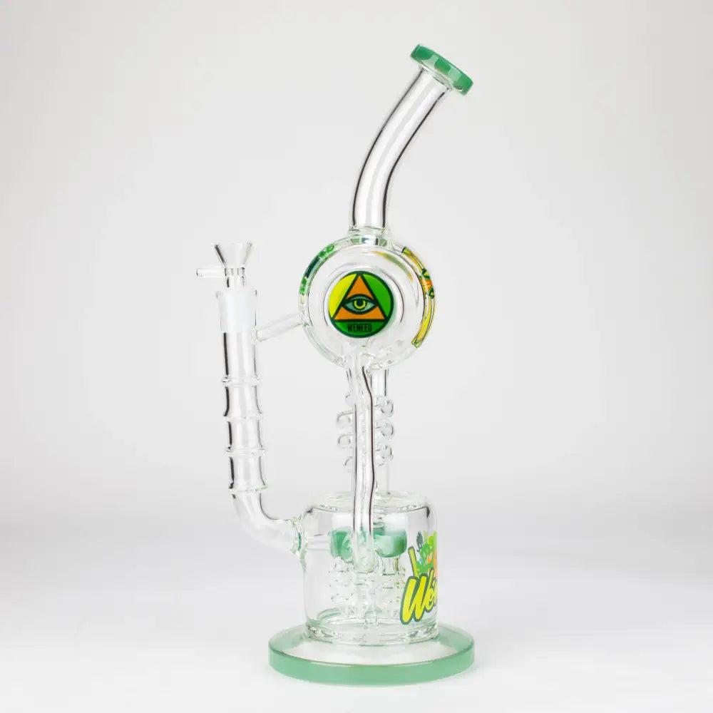 WENEED | 14" Pulse Helix Glass bong_10