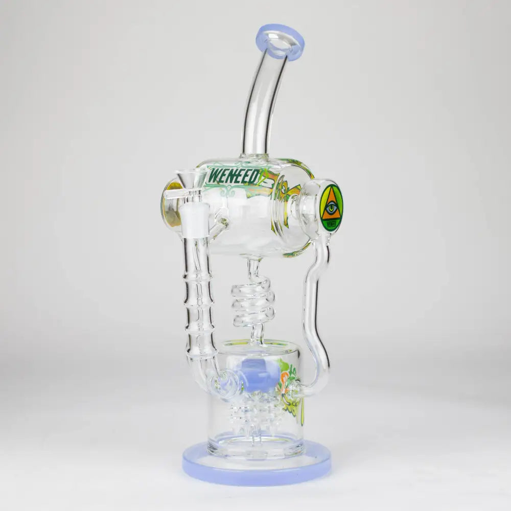 WENEED | 14" Pulse Helix Glass bong_9