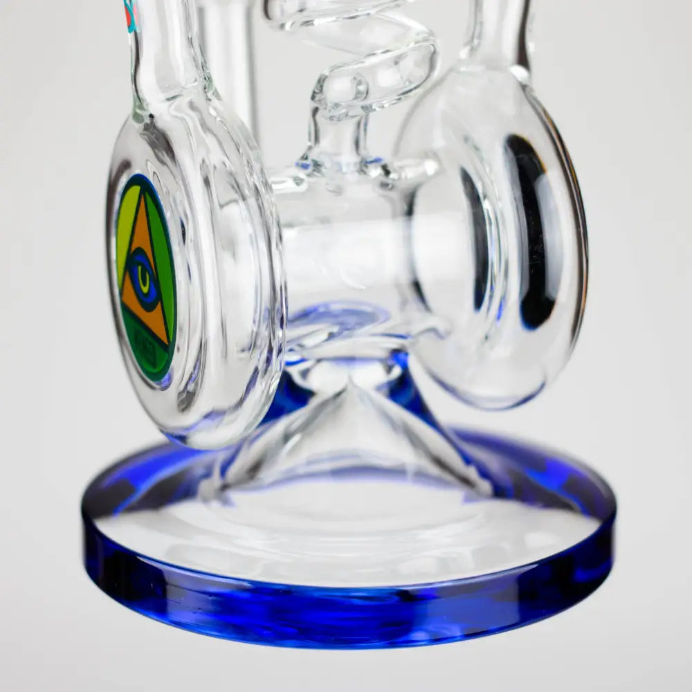 WENEED | 14" Spiral Recycler Glass bong_1